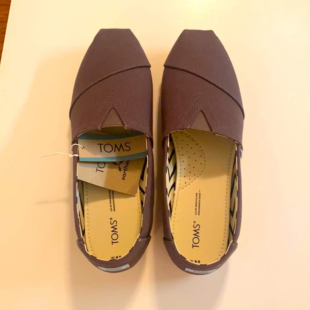 Toms ladies Alpargata 9.5 Ash shoes